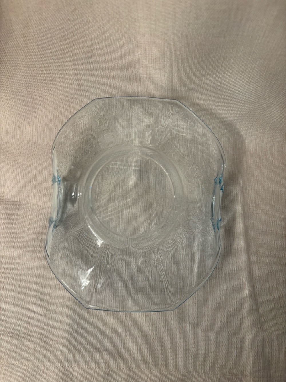 Vintage Fairfax Aqua Blue Candy Dish With Handles - Picture 7 of 9